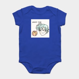 ephraim peach time Baby Bodysuit